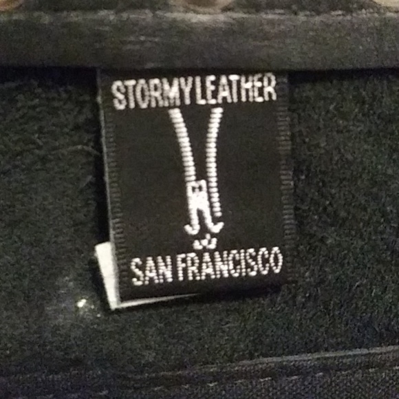 Stormy Weather "Lombard" Leather Corset (M) - Picture 3 of 4